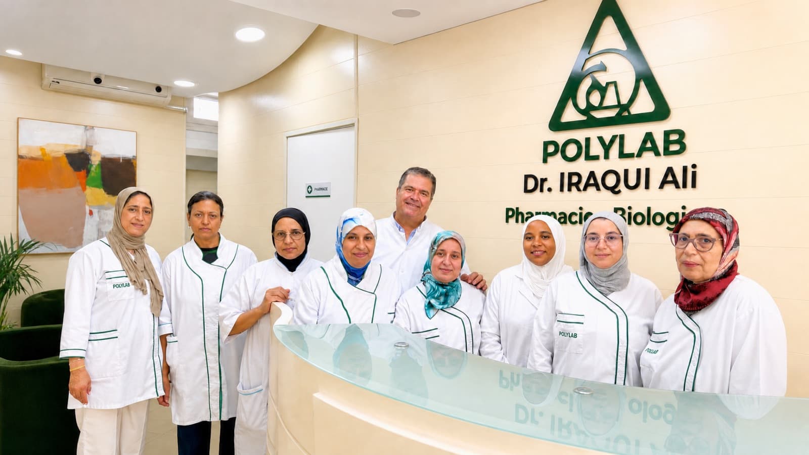 L'équipe de PolyLab — Souissi, Rabat